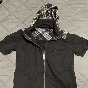 Burberry  blue label zip up top xs- small